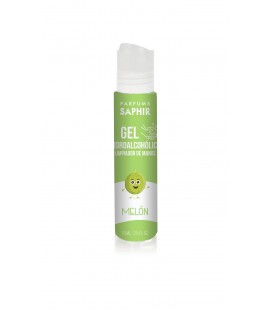 GEL HIDROALCOHÓLICO LIMPIADOR DE MANOS MELÓN 75ML.