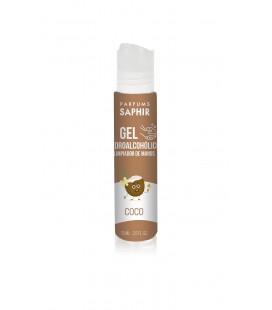 GEL HIDROALCOHÓLICO LIMPIADOR DE MANOS COCO 75ML.