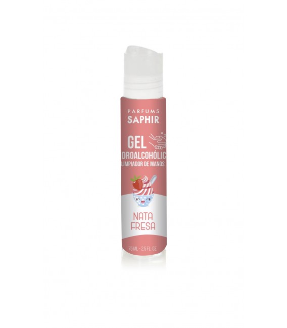 GEL HIDROALCOHÓLICO FRESA Y NATA 75ML.