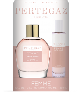 ESTUCHE DUPLO PERTEGAZ FEMME 100 + 30 ML EDT
