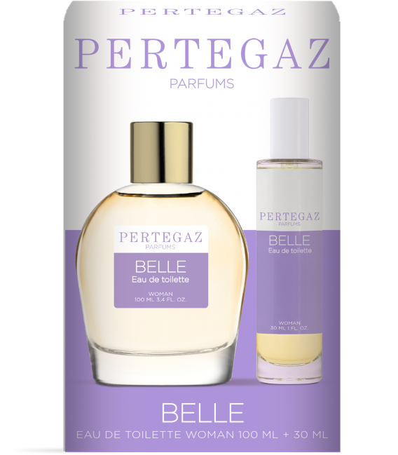 ESTUCHE DUPLO PERTEGAZ BELLE 100 + 30 ML EDT