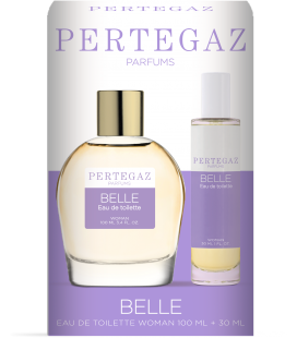 ESTUCHE DUPLO PERTEGAZ BELLE 100 + 30 ML EDT