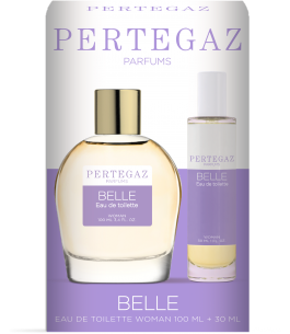 ESTUCHE DUPLO PERTEGAZ BELLE 100 + 30 ML EDT